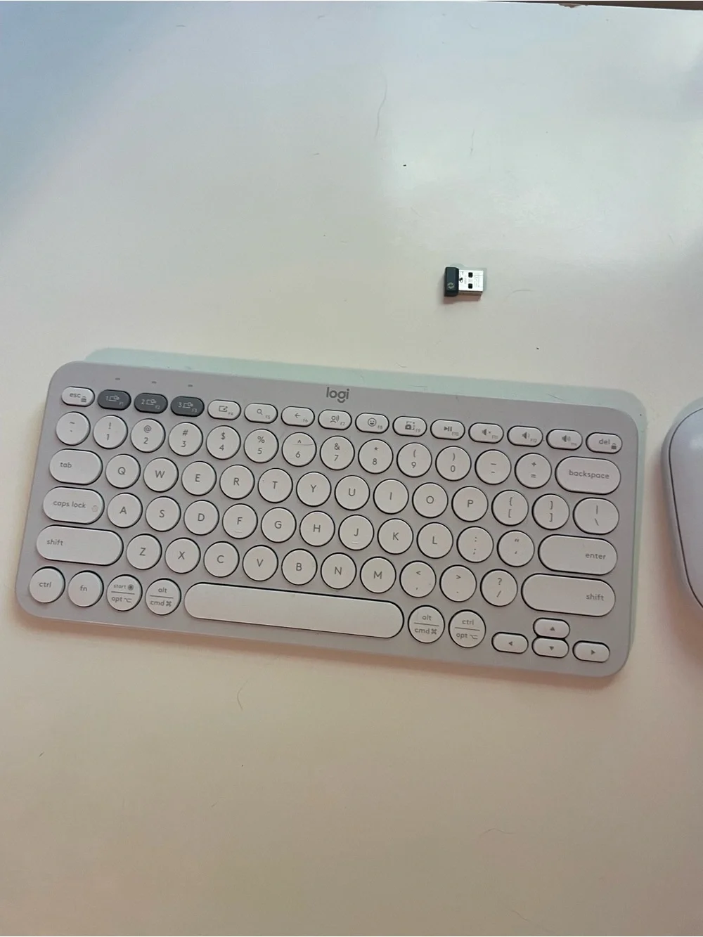 Logitech white